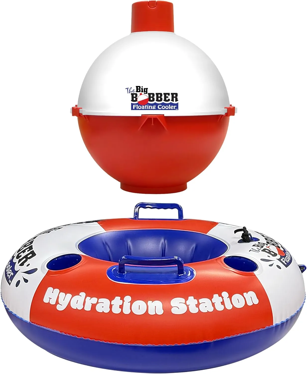AccuSharp Big Bobber Floating Cooler & Hydration Station Float – Durable, Portable & Lightweight – The Ultimate Floating Drink Companion for Pools, Lakes, Rivers & More