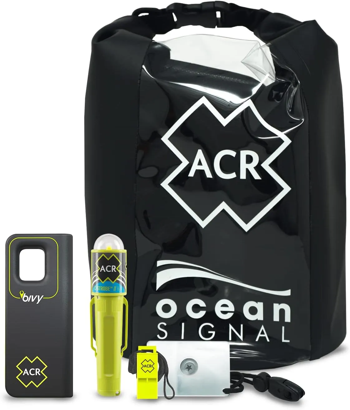 ACR Bivy Stick 2-Way Satellite Messenger Survival Kit, Global Coverage, Emergency SOS, Waterproof, Marine Safety, Remote Communication, Location Sharing, Boating, Hiking, Reliable Satellite Alert