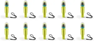 ACR C-Strobe H20 10-Pack - Water Activated LED Emergency PFD Strobe Light, USCG/Solas Approved, Impact Resistant, Multi-Function Distress Signal Light, Personal Safety, Boating, Marine Rescue