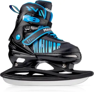 Adjustable Ice Skates for Kids Boys Girls, Blades Iceskates Ages 4-12, Ice Skating Shoes for Outdoor and Rink