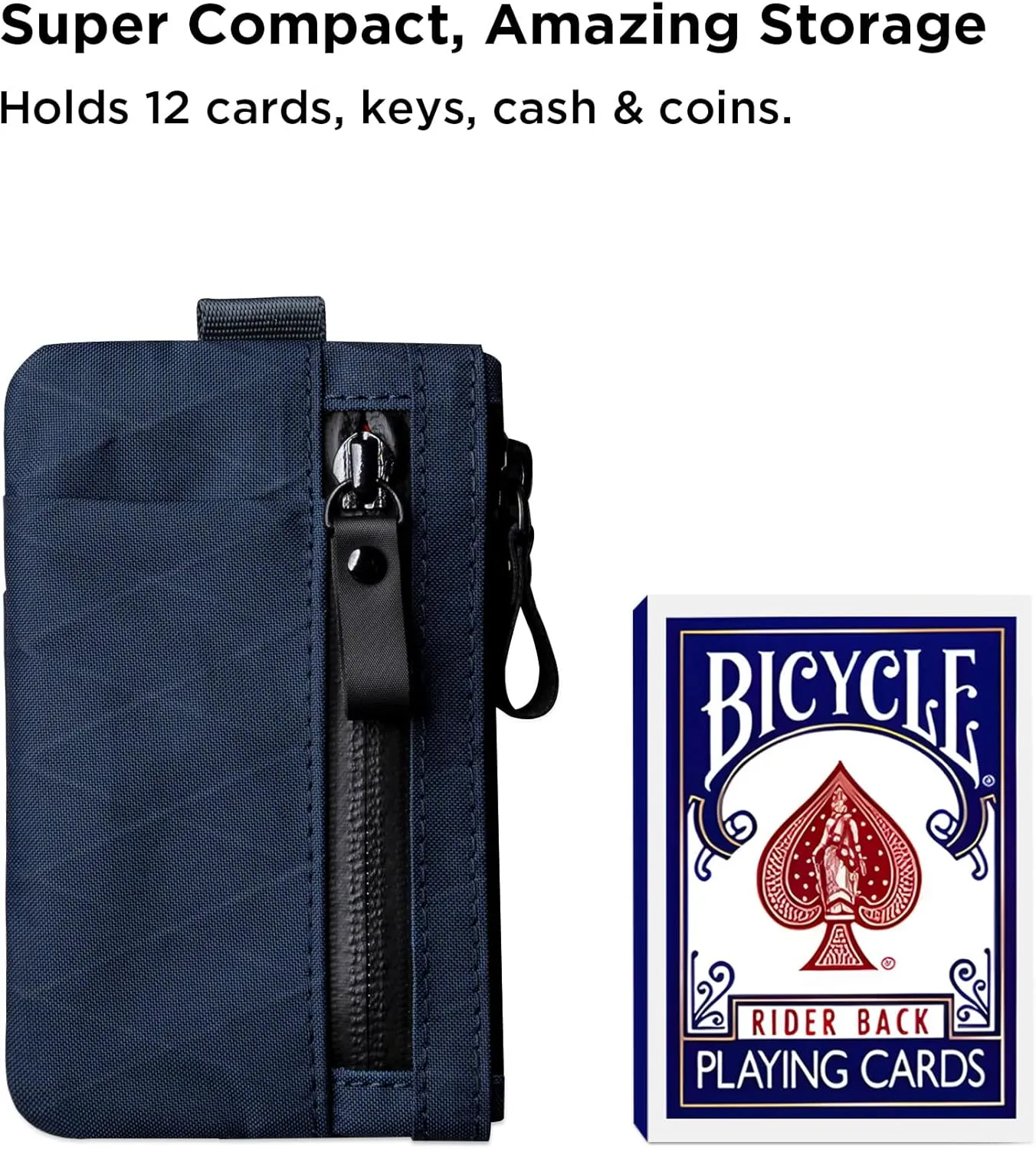 ALPAKA Zip Pouch Pro - Minimalist Zipper Wallet - with RFID Blocking ID Card Holder Wallet with Zipper for Men with Multi-tool Slot