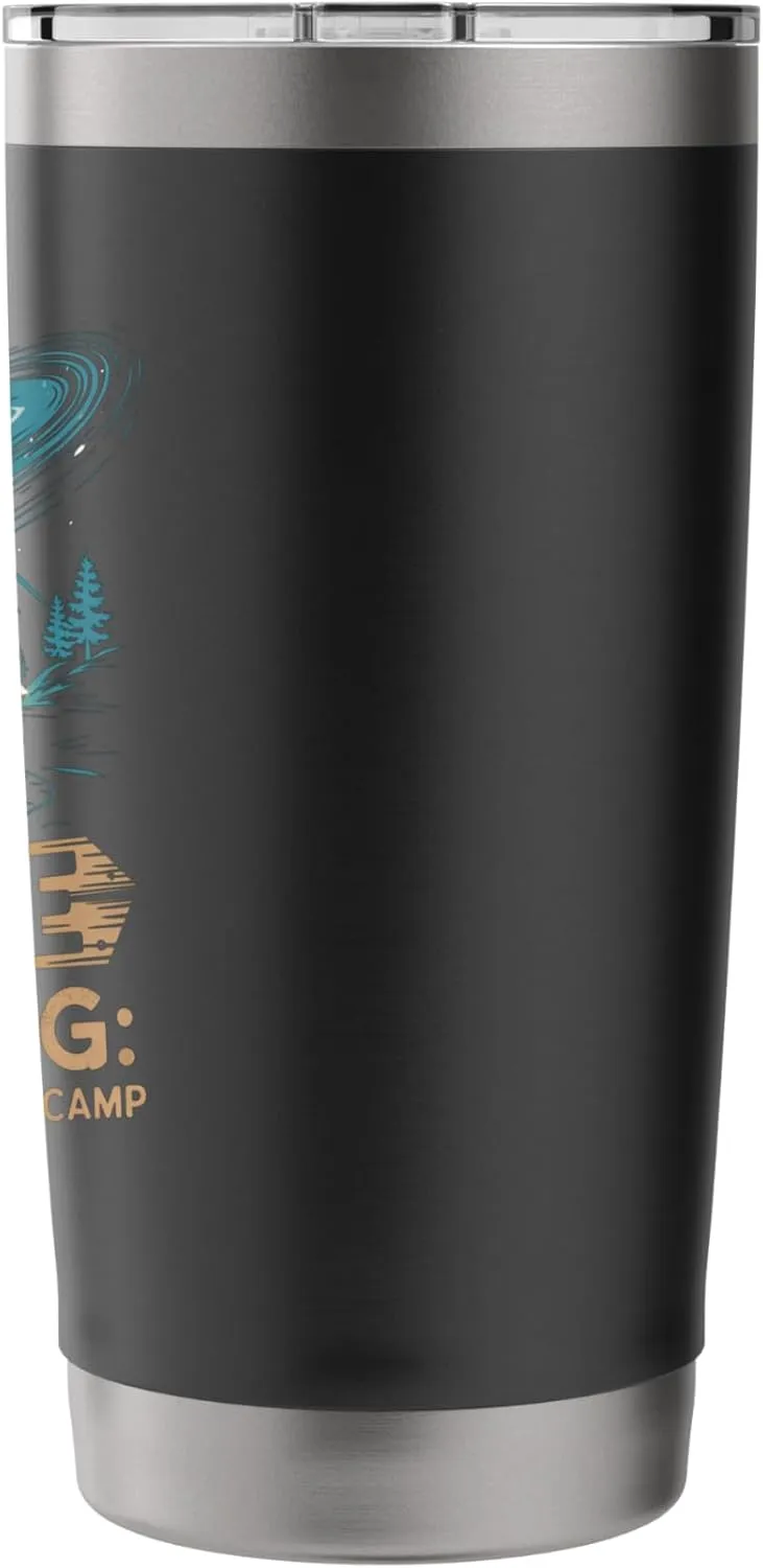 Alpine Camping The Only Way to Camp Alpine Camping Stainless Steel Insulated Tumbler