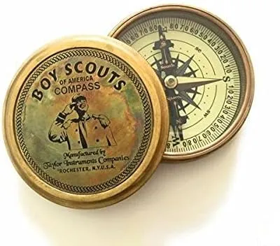 Amarican Magnetic Compass Directional Compass Antique Replica Vintage Sailor's Pirate's Gift