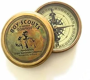 Amarican Magnetic Compass Directional Compass Antique Replica Vintage Sailor's Pirate's Gift