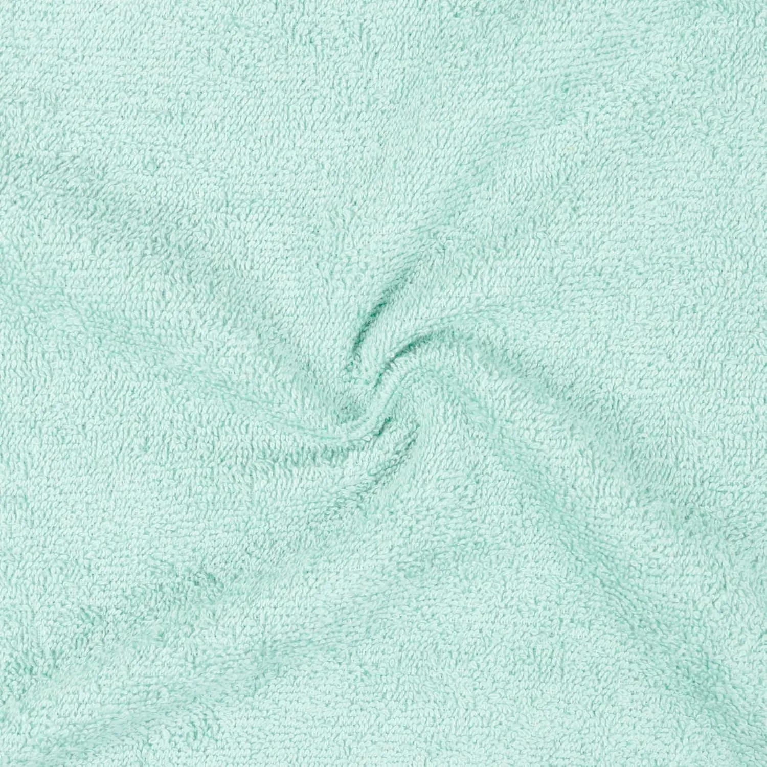 Amazon Basics Cotton Washcloths for Bathroom, Fast Drying, Extra Absorbent, 12 x 12 in, Seafoam Green, Ice Blue, White, 24-Pack
