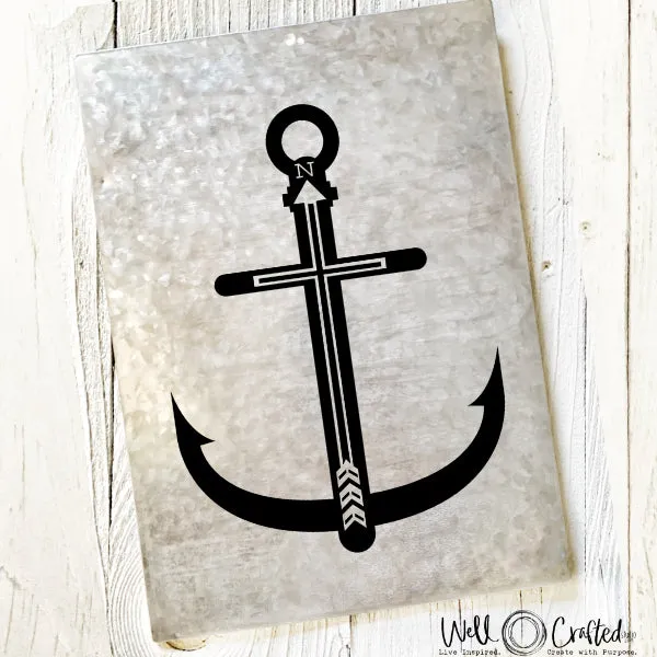Anchor Cross Compass Digital Design