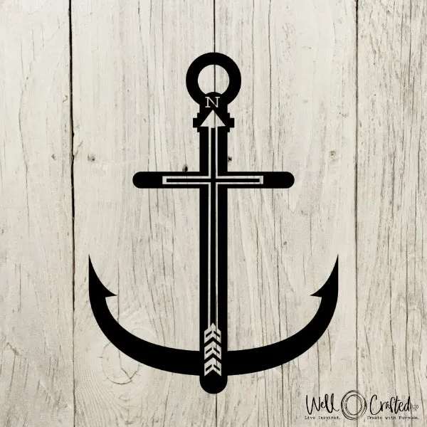 Anchor Cross Compass Digital Design