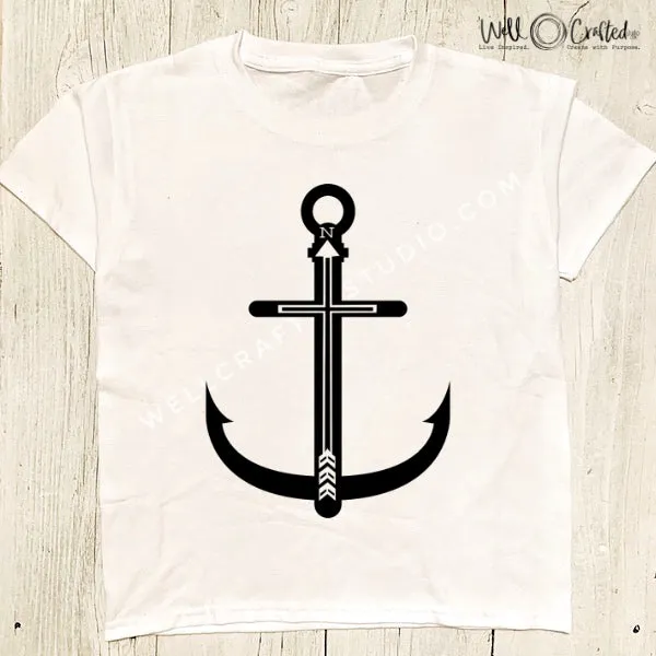 Anchor Cross Compass Digital Design