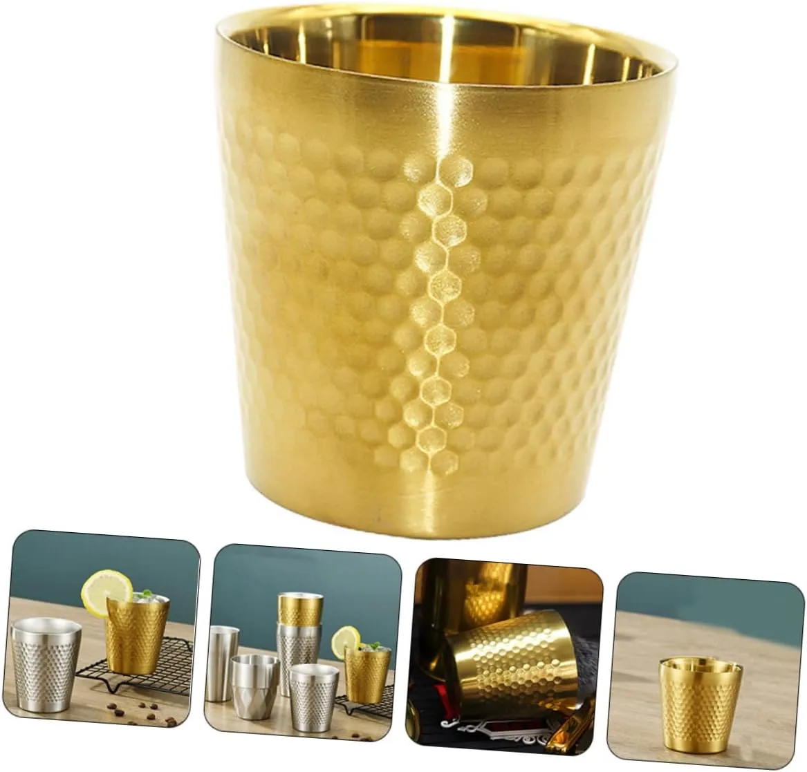 Angoily 3pcs Stainless Steel Shaving Bowl Simple Design for Smooth Foaming Men Shaving Cup for Home Barber Shops and Salons Elegant Finish