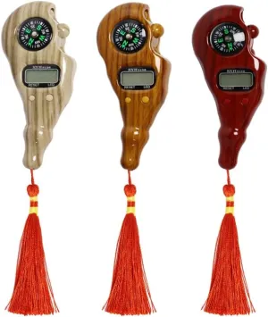 Anlising 3PCS Digital Beads Counter, Buddha Beads Counter, Prayer Beads Counter, Digital Finger Counter, Digital-Tasbih Counter with Compass and Light, for Meditation, Relaxation, Muslim Prayer