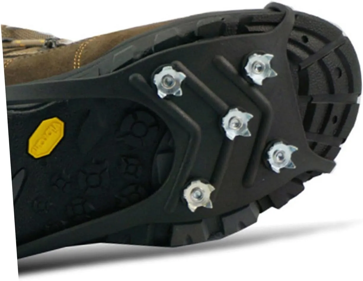 Anti-Slip Eight-Tooth Crampons Ice Spikes Anti-Slip Shoe Cover Boots Ice Cleats Anti-Slip Overshoes