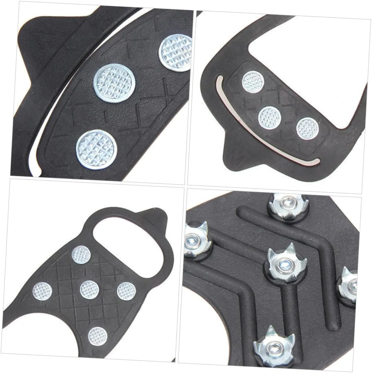 Anti-Slip Eight-Tooth Crampons Ice Spikes Anti-Slip Shoe Cover Boots Ice Cleats Anti-Slip Overshoes