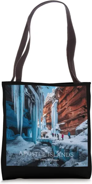 Apostle Islands Ice Caves Wisconsin Tote Bag