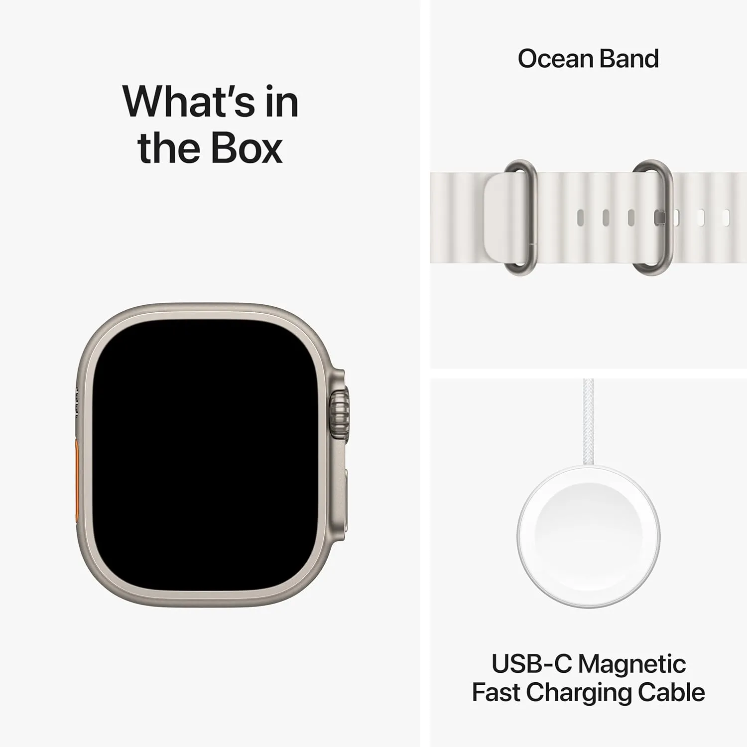 Apple Watch Ultra 2 [GPS   Cellular 49mm] Smartwatch with Rugged Titanium Case & White Ocean Band One Size. Fitness Tracker, Precision GPS, Action Button, Extra-Long Battery Life