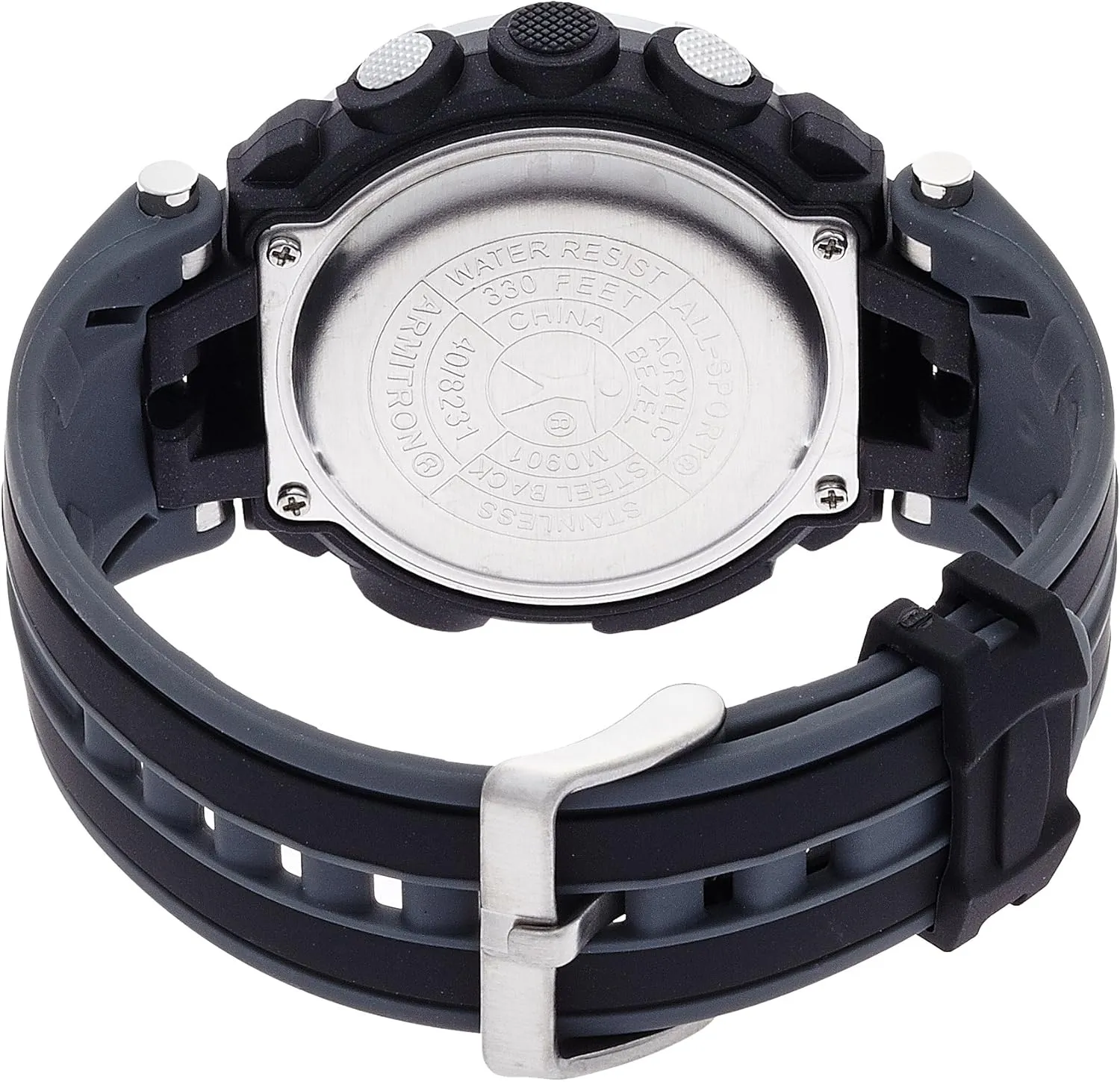 Armitron Sport Men's Digital Chronograph Resin Strap Watch, 40-8231