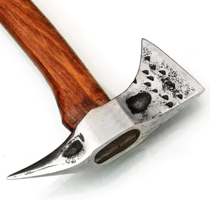 Armory Replicas - Fireman Hatchet Pickaxe Tool - Hand Forged Carbon Steel Functional Camping Demolition Outdoor Axe