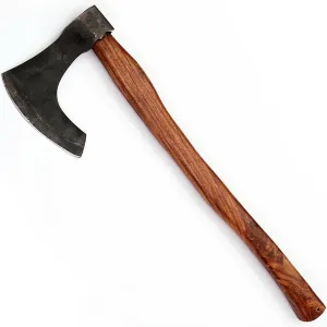 Armory Replicas - Hand Forged Scandinavian Bearded Axe – Viking Inspired Battle Ready Tool with Sheesham Wood Handle