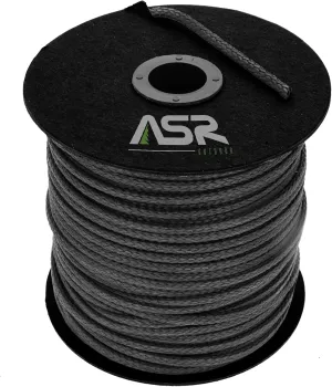 ASR Outdoor 25 Feet Technora 2500LB Utility Survival Cord, Black