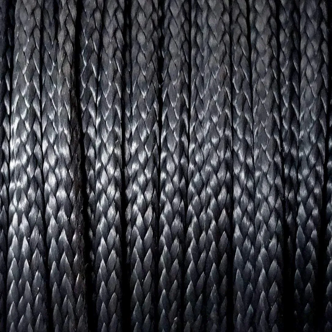 ASR Outdoor 25 Feet Technora 2500LB Utility Survival Cord, Black