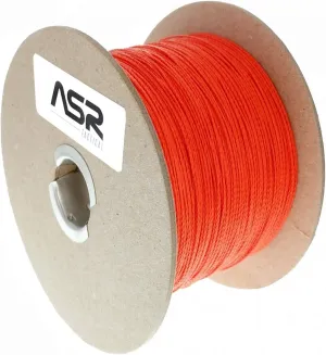 ASR Tactical Braided Kevlar 200lb Strength Survival Cord Rope - 100ft Red