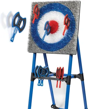 Axe Throwing Game - Steel Frame & Foldable!, Large, Blue