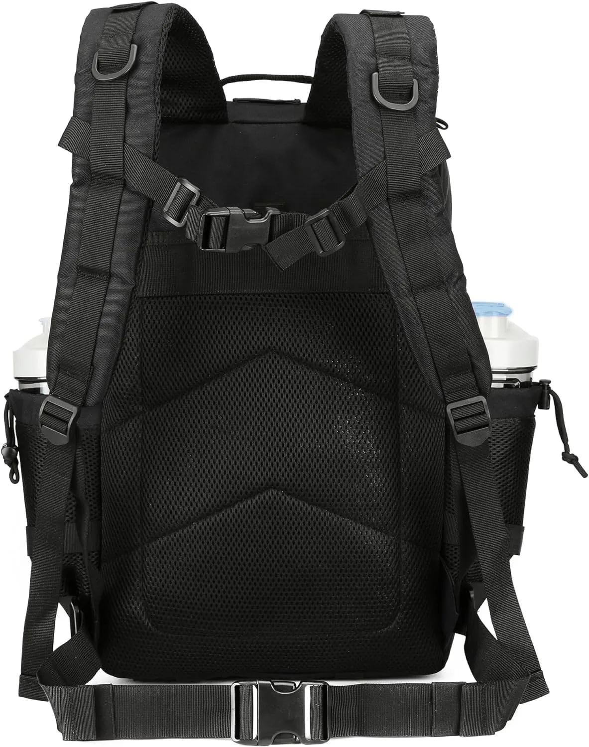 BAIXINGBAGS 45L Tactical Backpack Waterproof Military Backpack for Men Tactical Operations Highland Tactical Assault Backpack (Black_45L)