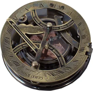 Baptism Compass, Baptism Gift, 5 inches Large Sundial Compass, Baptism Gift Boy, Baptism Gift Girl, Engraved Compass, Personalized Retirement Compass
