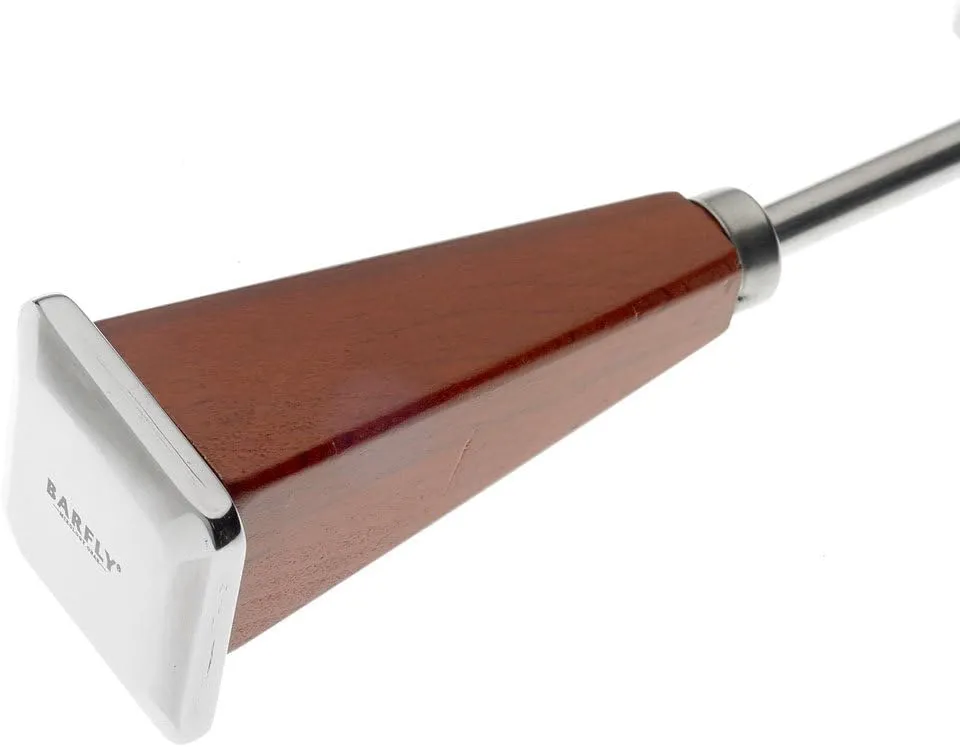 Barfly Ice Pick Chipper, Stainless/Wood