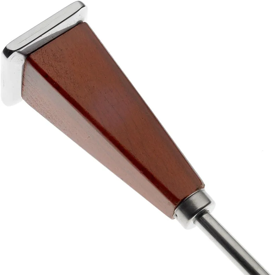 Barfly Ice Pick Chipper, Stainless/Wood