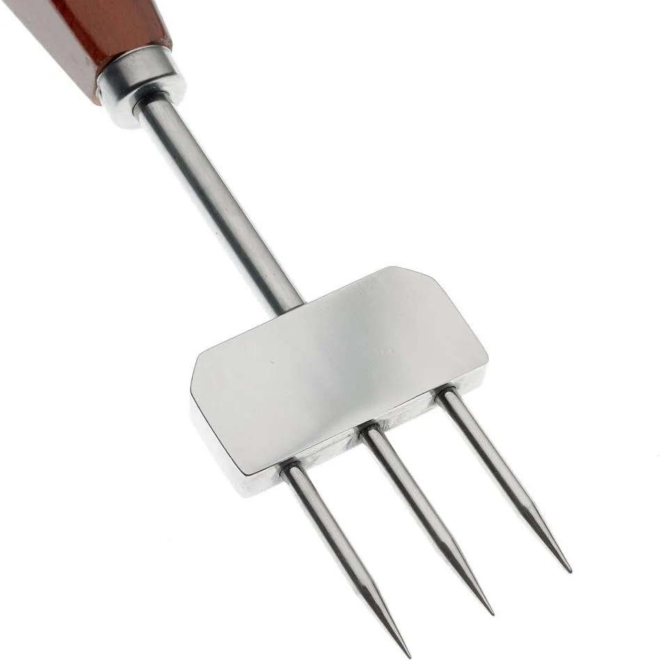 Barfly Ice Pick Chipper, Stainless/Wood