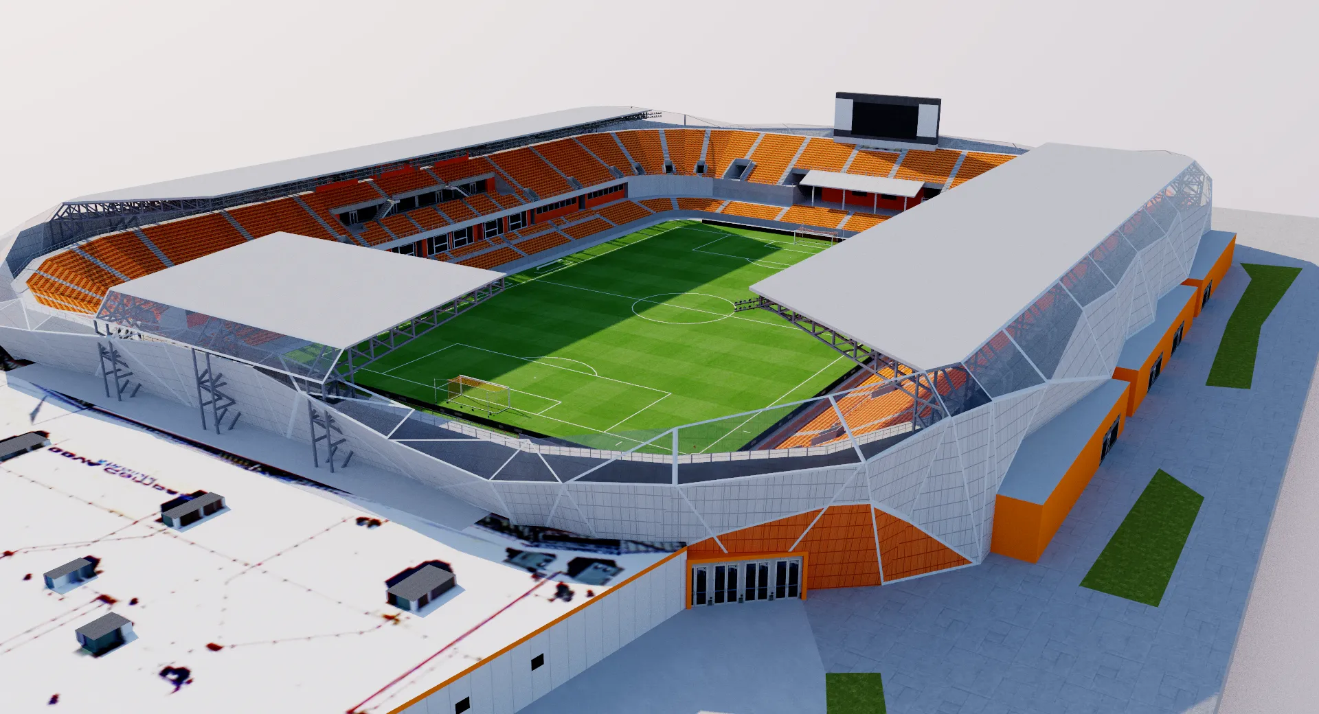 BBVA Compass Stadium - Houston 3D model