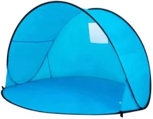 Beach Tent 2 Person, Pop Up Sun Shelter,Portable Family UV Canopy Tent,for Camping Fishing Picnicing,Outdoor Tents,Blue