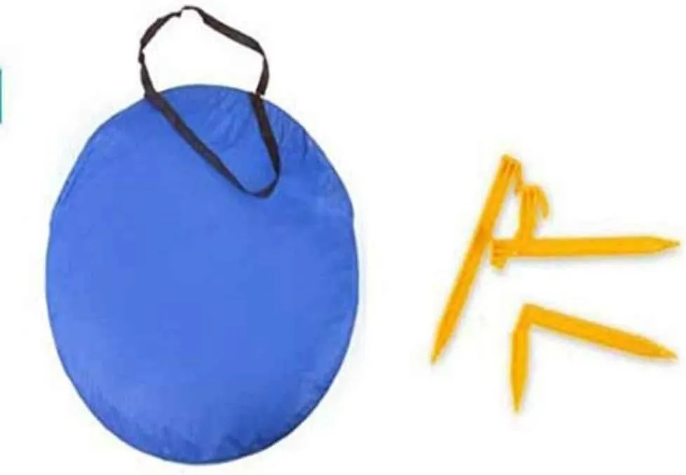 Beach Tent 2 Person, Pop Up Sun Shelter,Portable Family UV Canopy Tent,for Camping Fishing Picnicing,Outdoor Tents,Blue