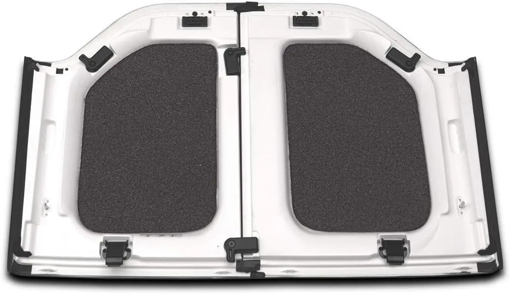 Bedrug - Jeep Headliner | 2011 - 2018 Jeep Wrangler JK 2 Door, Custom cut, Grey - 4 pc. | HLJK112DRK