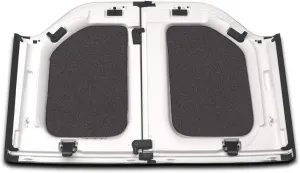 Bedrug - Jeep Headliner | 2011 - 2018 Jeep Wrangler JK 2 Door, Custom cut, Grey - 4 pc. | HLJK112DRK
