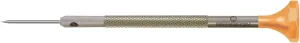 Bergeon 30081-180 Stainless Steel Flat Screwdriver 1.80mm Watch Tool, Orange