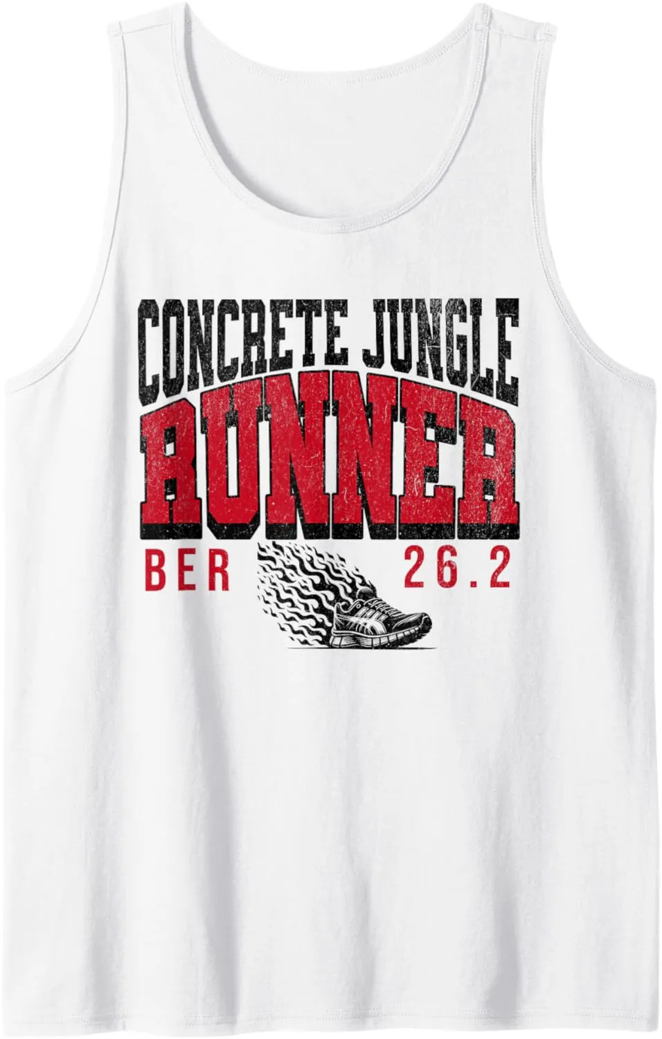 Berlin concrete jungle Runner Marathon 26.2 miles club Tank Top