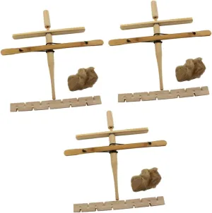 BESPORTBLE 2 Sets Portable Fire Starter for Campfires Outdoor Fire Making Tool Drill Lighter
