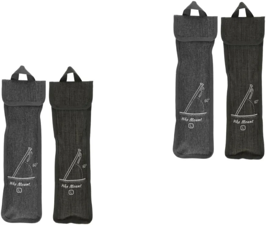 BESPORTBLE Floor Nail Storage Bag Pointe Tent Peg Stake Bag Drillable Camping Outdoor Storage Bag Poles Duffle Bag