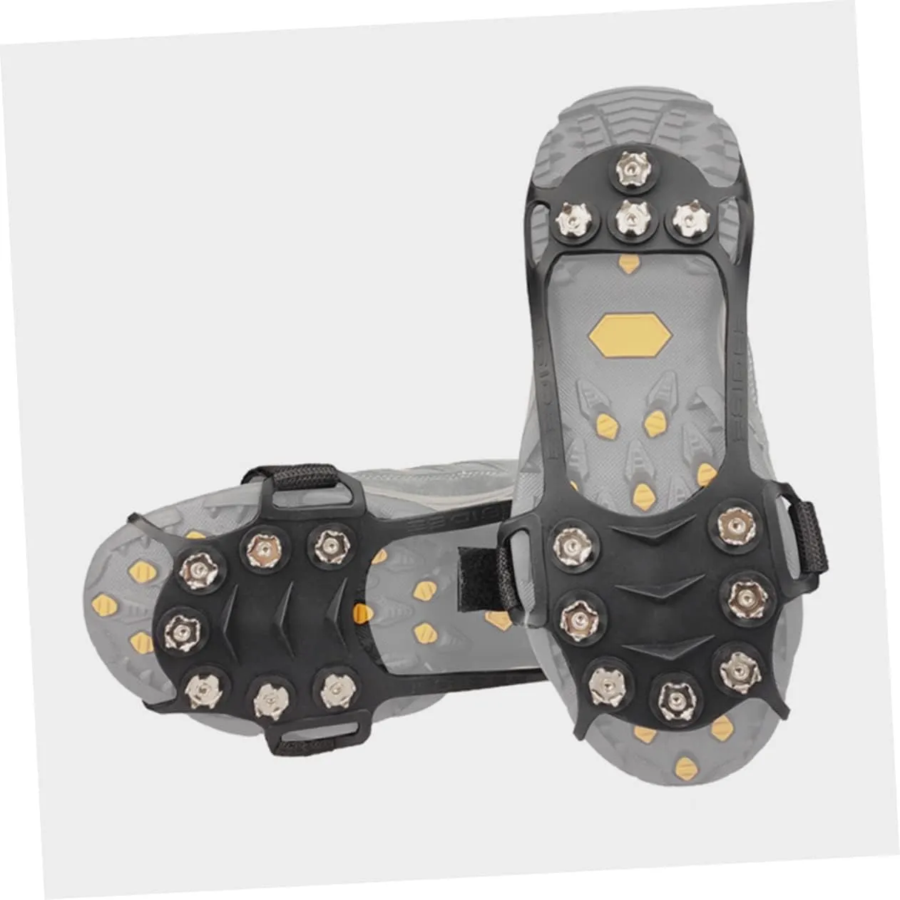 BESPORTBLE Mountaineering Covers Snow Cleats Ice Grippers for Shoes and Boots Climbing Anti-Slip Spike Spikes for