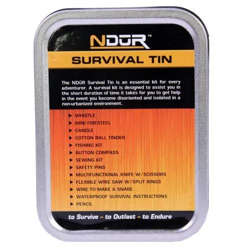 Bestseller bargain Survival Recommended Tin