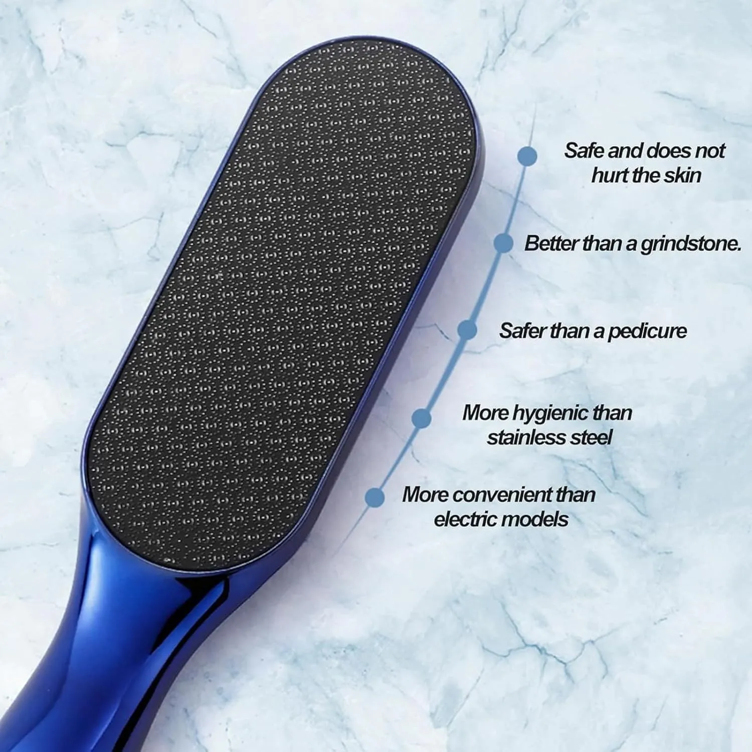 Beyond The Cream Foot File, Nano Glass Foot File Callus Remover, Professional Foot Care Tools to Removes Hard Skin and Dead Skin for Dry and Wet Feet (2 Gold)