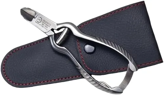 BI-505 5"" Barrel Spring Nail Cutter with Case, Grey