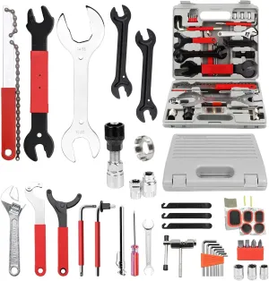 Bike Repair Tool Kits, Bicycle Tool Kit Multi-Function Tool Kit, Maintenance Tool Set with Tool Box Best Value Professional Home Bike Tool with Premium Quality