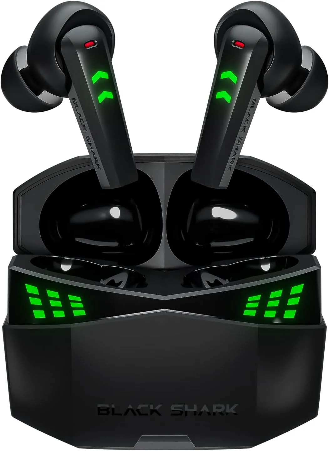 Black Shark Bluetooth Earbuds with 0.035s Ultra-Low Latency, Dual Environmental Noise Cancelling Microphones, Wireless Gaming Earbuds with Bluetooth 5.3, IPX5 Waterproof, 28h Listening Time