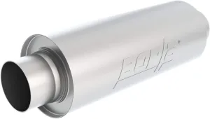 BORLA 40722 XR-1 Multicore XR-1 Multi-Core Racing Muffler For Venues Requiring A Muffler - 3.5" Center In/ 3.5" Center Out6.25" Round x 16" Long Body 21" Overall Length. Universal. Reversible.