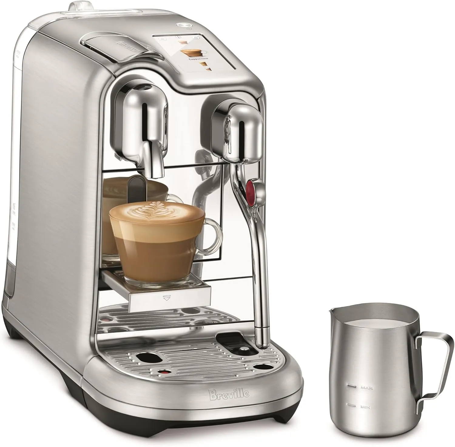 Breville Nespresso Creatista Pro BNE900BSS, Brushed Stainless Steel