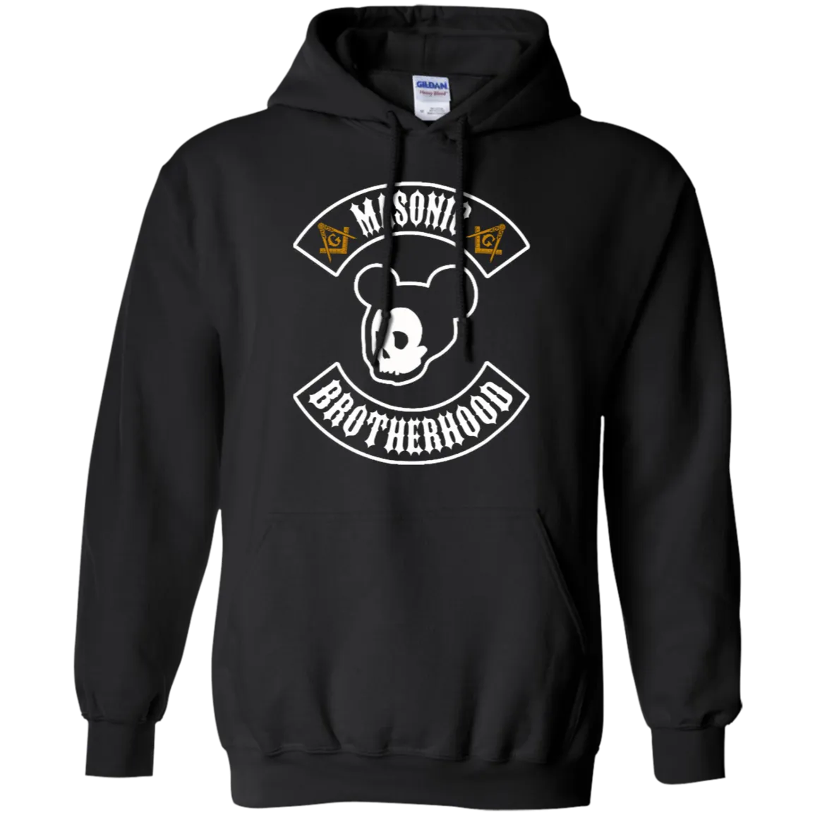 Brotherhood Rider Freemason Square & Compass Symbol