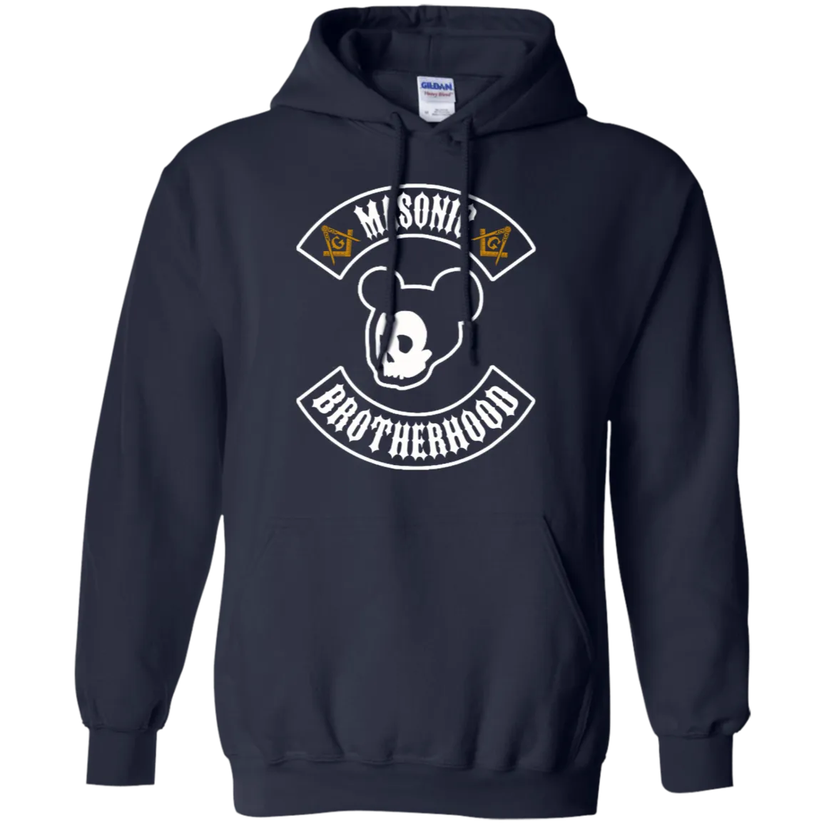 Brotherhood Rider Freemason Square & Compass Symbol