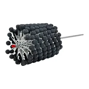 Brush Research GBD51218 FLEX-HONE®, 5-1/2" (140mm) Diameter, 180 Grit, Silicon Carbide, For Mild Steel, Stainless Steel Cast Iron and Softer Ferrous Materials